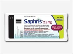 Saphris (asenapine) dosing, indications, interactions, adverse .